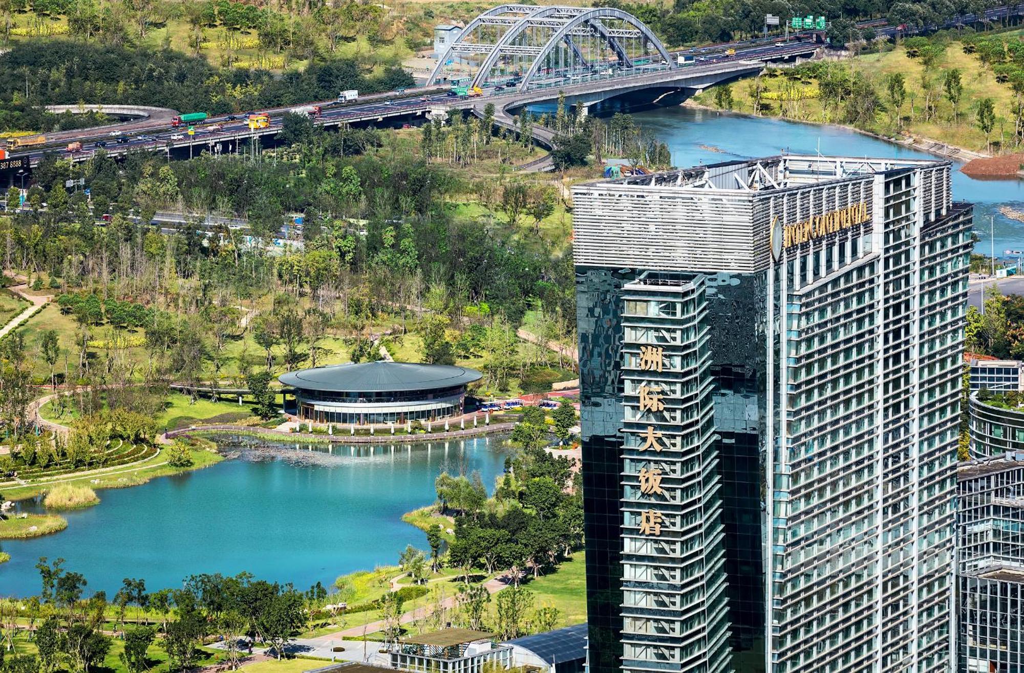 Intercontinental Century City Чънду Екстериор снимка